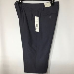 Larry Levine Straight Steel Heather Dress Shorts